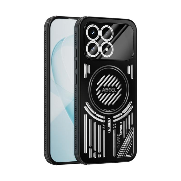 Funda para teléfono ABEEL Ice Fox Series MagSafe con disipador de calor y sistema de refrigeración, For Redmi K90 Pro Max/Poco F8 Ultra, For Redmi K90/Poco F8 Pro, For Redmi K80 Pro, For Redmi K80
