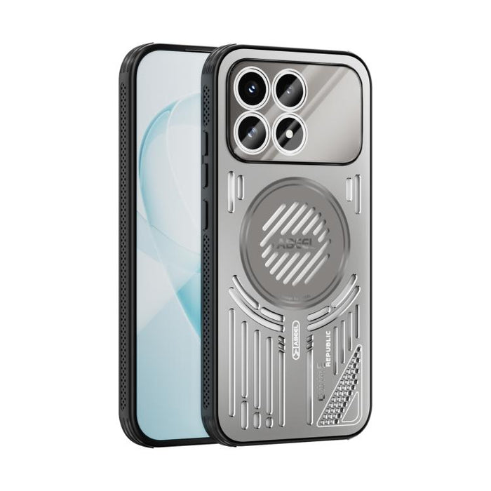 Funda para teléfono ABEEL Ice Fox Series MagSafe con disipador de calor y sistema de refrigeración, For Redmi K90 Pro Max/Poco F8 Ultra, For Redmi K90/Poco F8 Pro, For Redmi K80 Pro, For Redmi K80