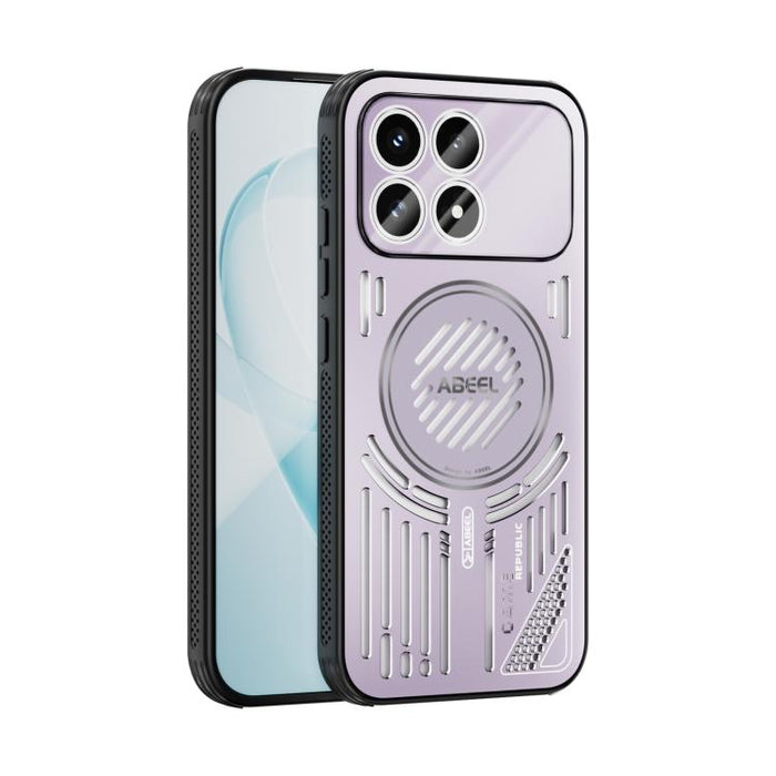 Funda para teléfono ABEEL Ice Fox Series MagSafe con disipador de calor y sistema de refrigeración, For Redmi K90 Pro Max/Poco F8 Ultra, For Redmi K90/Poco F8 Pro, For Redmi K80 Pro, For Redmi K80