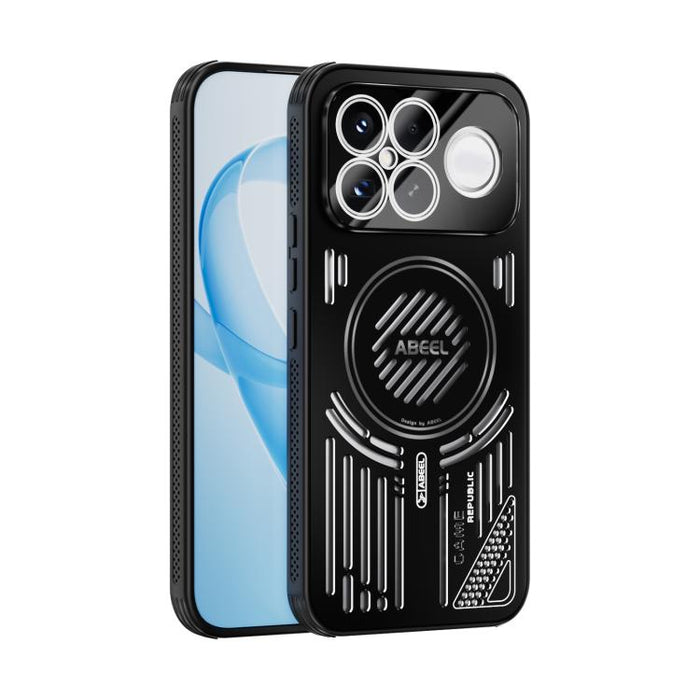 Funda para teléfono ABEEL Ice Fox Series MagSafe con disipador de calor y sistema de refrigeración, For Redmi K90 Pro Max/Poco F8 Ultra, For Redmi K90/Poco F8 Pro, For Redmi K80 Pro, For Redmi K80
