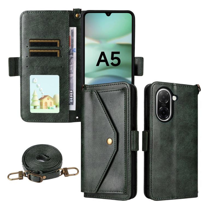 Funda para teléfono móvil de piel de vacuno con múltiples ranuras para tarjetas y diseño cruzado., For Redmi 15 5G Global / 15 4G SEA 169.5mm, For Redmi 15C 5G / 4G Global 171mm / Poco C85 4G, For Xiaomi 15T Pro 5G, For Xiaomi 15T 5G                   ...