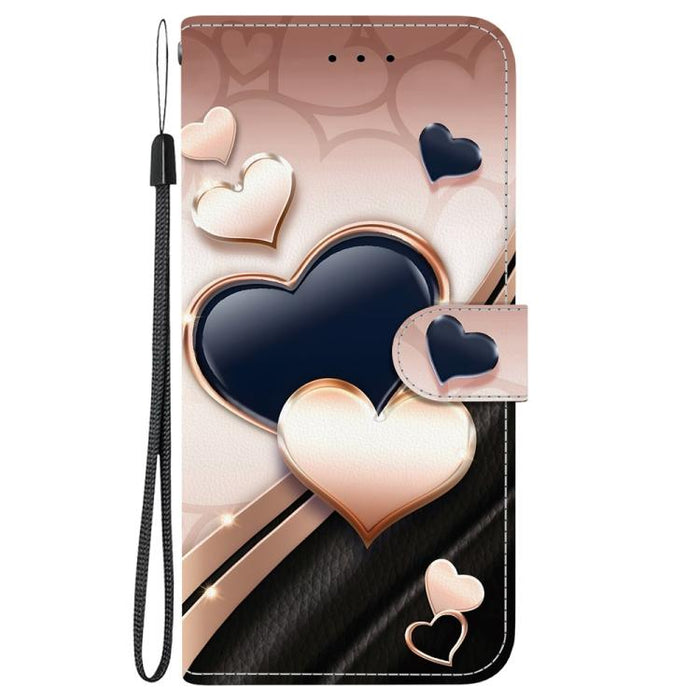 Funda para teléfono de cuero con textura de cristal y dibujo de colores, For Xiaomi 13T / 13T Pro / Redmi K60 Ultra