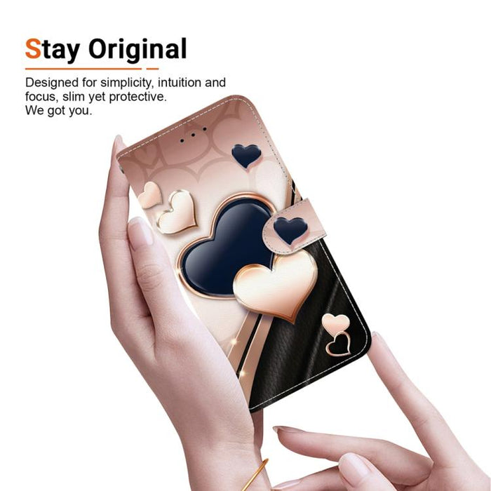 Funda para teléfono de cuero con textura de cristal y dibujo de colores, For Xiaomi 13T / 13T Pro / Redmi K60 Ultra