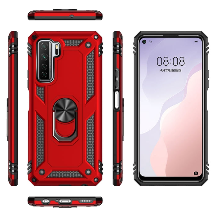 Funda protectora de TPU + PC a prueba de golpes con soporte giratorio de 360 grados, For Huawei P40 Lite 5G, For Xiaomi Mi 10 Ultra