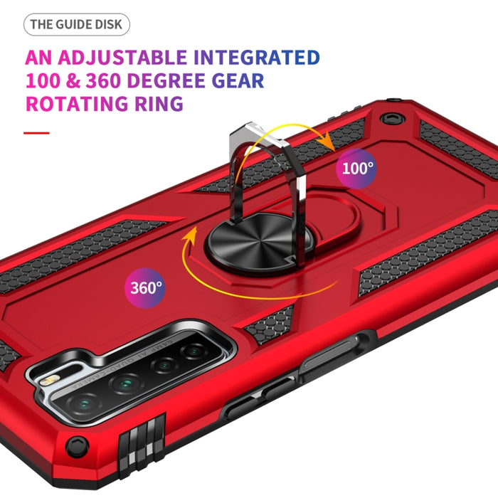 Funda protectora de TPU + PC a prueba de golpes con soporte giratorio de 360 grados, For Huawei P40 Lite 5G, For Xiaomi Mi 10 Ultra