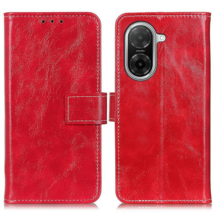 Funda para teléfono de cuero con textura retro Crazy Horse, For Redmi A7 Pro 171mm/Poco C85x 5G, For Redmi Turbo 5 Max / Poco X8 Pro Max, For Redmi Turbo 5 5G / Poco X8 Pro 5G, For Redmi Note 15 Pro+ 5G Global 163.3mm, For Redmi Note 15 5G Global 164mm...