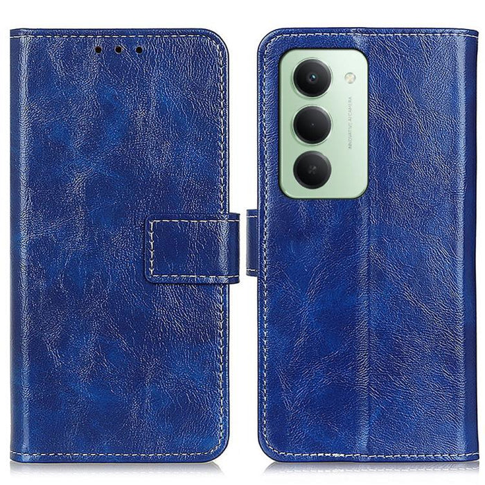 Funda para teléfono de cuero con textura retro Crazy Horse, For Redmi A7 Pro 171mm/Poco C85x 5G, For Redmi Turbo 5 Max / Poco X8 Pro Max, For Redmi Turbo 5 5G / Poco X8 Pro 5G, For Redmi Note 15 Pro+ 5G Global 163.3mm, For Redmi Note 15 5G Global 164mm...
