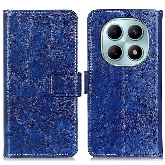 Funda para teléfono de cuero con textura retro Crazy Horse, For Redmi A7 Pro 171mm/Poco C85x 5G, For Redmi Turbo 5 Max / Poco X8 Pro Max, For Redmi Turbo 5 5G / Poco X8 Pro 5G, For Redmi Note 15 Pro+ 5G Global 163.3mm, For Redmi Note 15 5G Global 164mm...