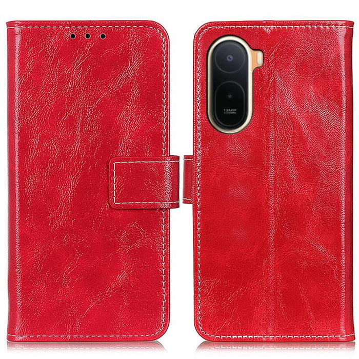 Funda para teléfono de cuero con textura retro Crazy Horse, For Redmi A7 Pro 171mm/Poco C85x 5G, For Redmi Turbo 5 Max / Poco X8 Pro Max, For Redmi Turbo 5 5G / Poco X8 Pro 5G, For Redmi Note 15 Pro+ 5G Global 163.3mm, For Redmi Note 15 5G Global 164mm...