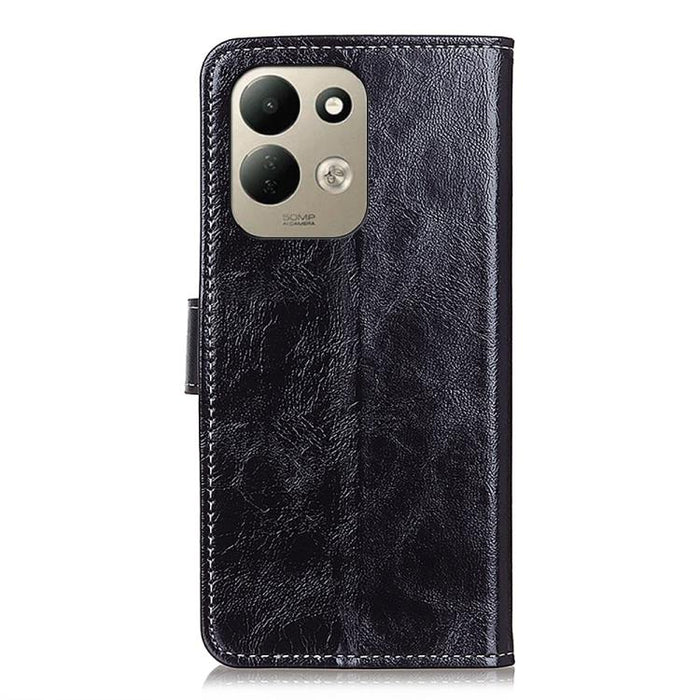 Funda para teléfono de cuero con textura retro Crazy Horse, For Redmi A7 Pro 171mm/Poco C85x 5G, For Redmi Turbo 5 Max / Poco X8 Pro Max, For Redmi Turbo 5 5G / Poco X8 Pro 5G, For Redmi Note 15 Pro+ 5G Global 163.3mm, For Redmi Note 15 5G Global 164mm...