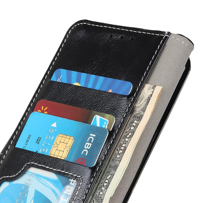 Funda para teléfono de cuero con textura retro Crazy Horse, For Redmi A7 Pro 171mm/Poco C85x 5G, For Redmi Turbo 5 Max / Poco X8 Pro Max, For Redmi Turbo 5 5G / Poco X8 Pro 5G, For Redmi Note 15 Pro+ 5G Global 163.3mm, For Redmi Note 15 5G Global 164mm...