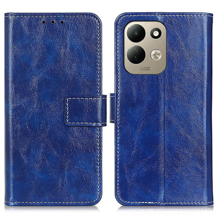 Funda para teléfono de cuero con textura retro Crazy Horse, For Redmi A7 Pro 171mm/Poco C85x 5G, For Redmi Turbo 5 Max / Poco X8 Pro Max, For Redmi Turbo 5 5G / Poco X8 Pro 5G, For Redmi Note 15 Pro+ 5G Global 163.3mm, For Redmi Note 15 5G Global 164mm...