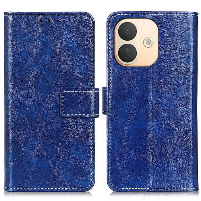 Funda para teléfono de cuero con textura retro Crazy Horse, For Redmi A7 Pro 171mm/Poco C85x 5G, For Redmi Turbo 5 Max / Poco X8 Pro Max, For Redmi Turbo 5 5G / Poco X8 Pro 5G, For Redmi Note 15 Pro+ 5G Global 163.3mm, For Redmi Note 15 5G Global 164mm...