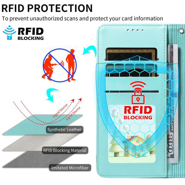 Funda de cuero para teléfono con bloqueo RFID y diseño de perro y corazón en relieve, For Redmi 15a Global, For Redmi Note 15 Pro+ 5G Global 163.3mm, For Redmi Note 15 4G / 5G Global 164mm, For Redmi K90 Pro Max / Poco F8 Ultra                         ...