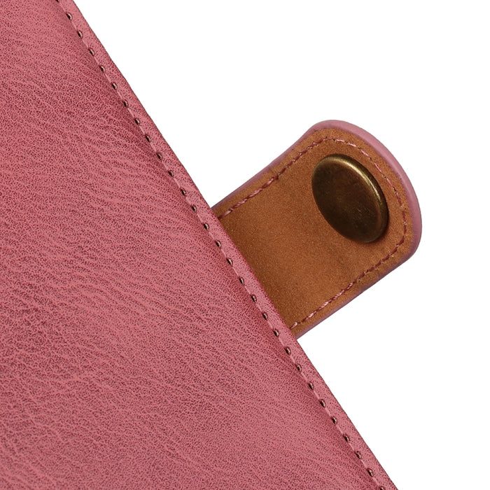 KHAZNEH Estuche de cuero con tapa horizontal con textura de piel de vaca con soporte y ranuras para tarjetas y billetera, For OPPO F17 Pro, For Xiaomi Poco X3 NFC, For Nokia 3.4