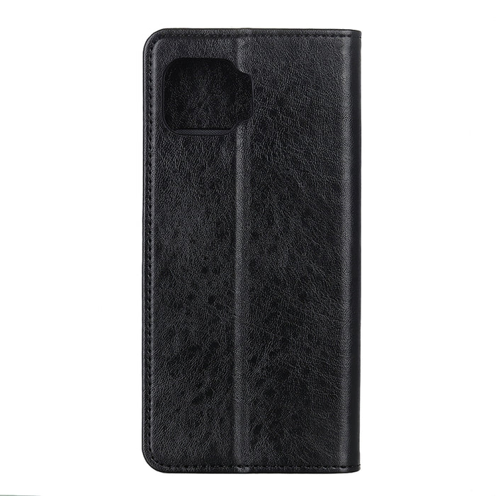 Estuche de cuero con tapa horizontal con textura de caballo loco magnético con soporte y ranuras para tarjetas y billetera, For Motorola Moto G9 Plus, For Nokia 3.4, For OPPO F17 Pro, For Xiaomi Poco X3 NFC