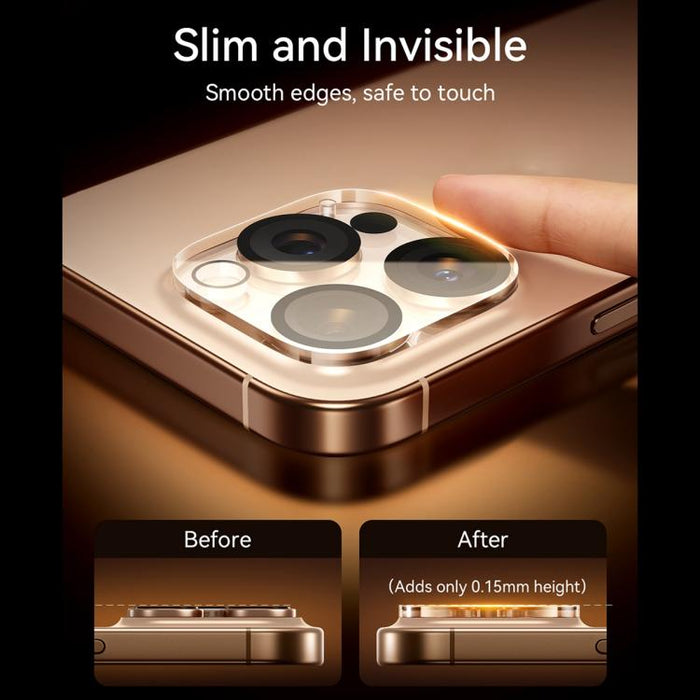 JOYROOM Diamond Mirror Series Lens Protection Film Gem Edition, For iPhone 17 Pro Max, For iPhone 17 Pro, For iPhone 17, For iPhone Air