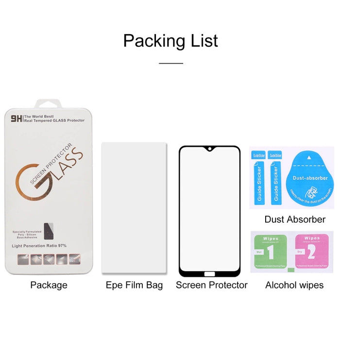Película de vidrio templado de pantalla completa con pegamento completo, For Xiaomi Redmi 8 / Redmi 8a / Redmi 8a Pro / Redmi 8a Dual (1 PC), For Xiaomi Redmi 9 (India) (1 PC), For Xiaomi Redmi 9i (1 PC), For Xiaomi Redmi K30 Pro Zoom (1 PC)           ...