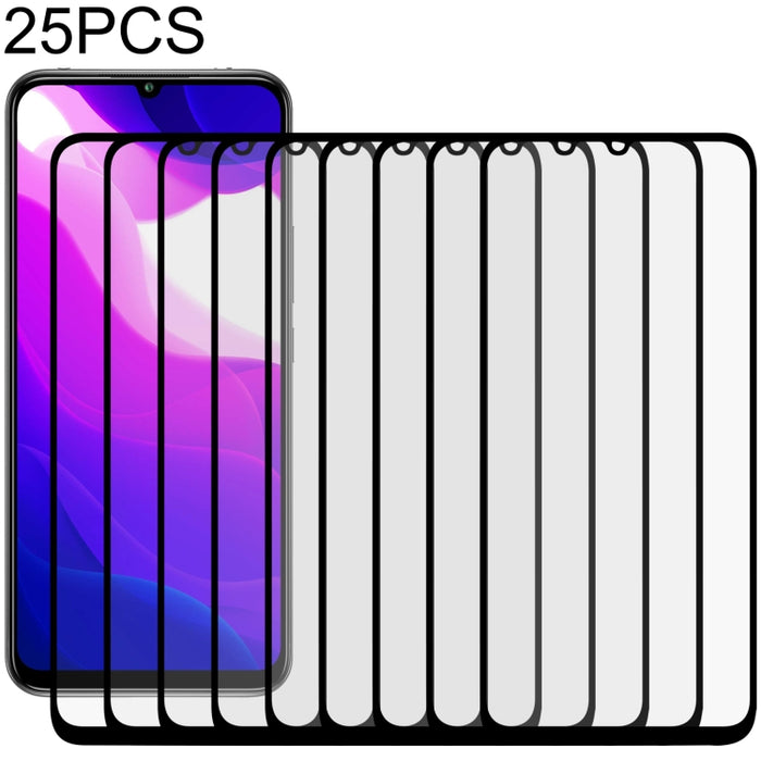 Película de vidrio templado de pantalla completa con pegamento completo de 25 piezas, For Xiaomi Redmi 8 / Redmi 8a / Redmi 8a Pro / Redmi 8a Dual (25 PCS), For Xiaomi Redmi 9 (India) (25 PCS), For Xiaomi Redmi 9i (25 PCS)                              ...