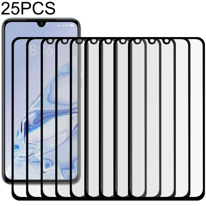 Película de vidrio templado de pantalla completa con pegamento completo de 25 piezas, For Xiaomi Redmi 8 / Redmi 8a / Redmi 8a Pro / Redmi 8a Dual (25 PCS), For Xiaomi Redmi 9 (India) (25 PCS), For Xiaomi Redmi 9i (25 PCS)                              ...