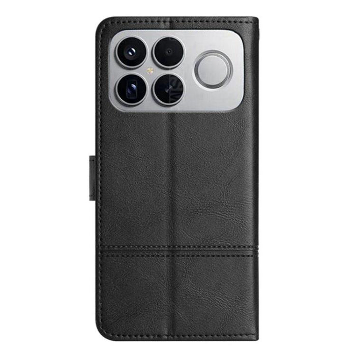 Funda para teléfono de cuero con textura de piel de vaca y costuras., For Redmi K90 Pro Max / Poco F8 Ultra, For Redmi K90 / Poco F8 Pro, For Redmi 15C 5G / 4G EU 173mm, For Redmi 15 5G / 4G EU 171mm, For Redmi 15C 5G / 4G Global 171mm