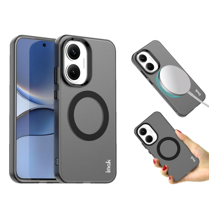 Funda para teléfono IMAK Chocolate Series de TPU + PET MagSafe, For Redmi Note 15 Pro+ 5G Global 163.3, For Redmi Note 15 5G Global 164mm, For Redmi Note 15 Pro 5G Global 163.6, For Redmi 15C 5G/4G EU 173/Poco C85 5G                                    ...