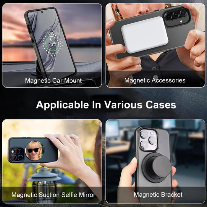 Funda para teléfono IMAK Chocolate Series de TPU + PET MagSafe, For Redmi Note 15 Pro+ 5G Global 163.3, For Redmi Note 15 5G Global 164mm, For Redmi Note 15 Pro 5G Global 163.6, For Redmi 15C 5G/4G EU 173/Poco C85 5G                                    ...