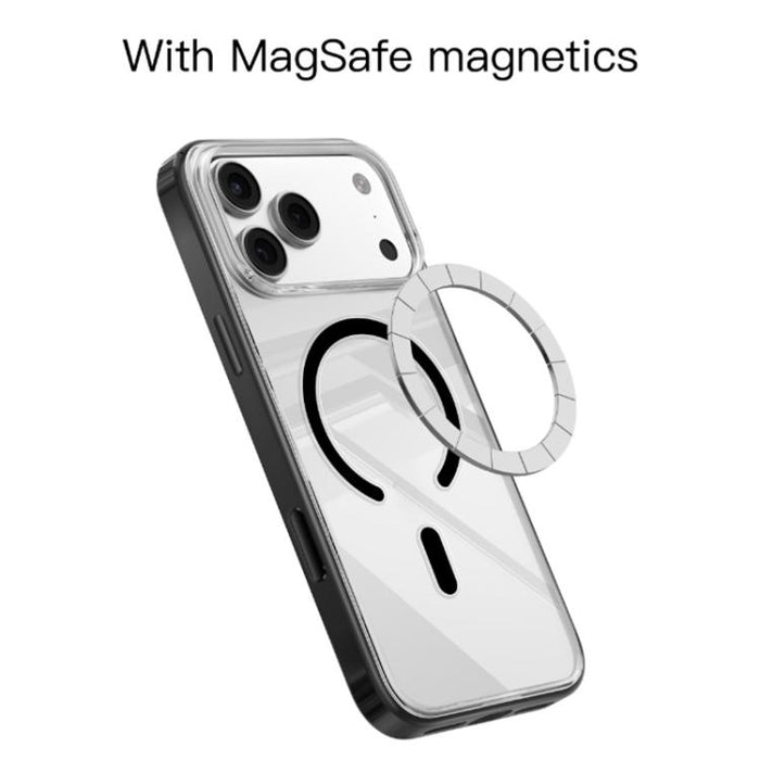 Funda híbrida para teléfono Mutural Soft Mist Series MagSafe PC TPU, For iPhone 17 Pro Max, For iPhone 17 Pro