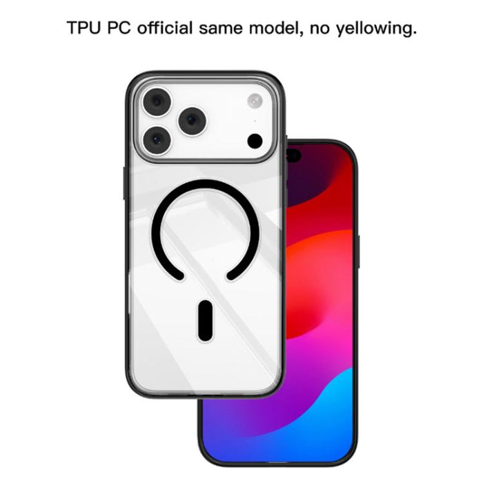 Funda híbrida para teléfono Mutural Soft Mist Series MagSafe PC TPU, For iPhone 17 Pro Max, For iPhone 17 Pro