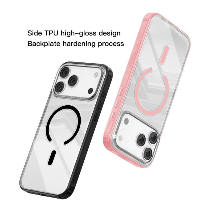 Funda híbrida para teléfono Mutural Soft Mist Series MagSafe PC TPU, For iPhone 17 Pro Max, For iPhone 17 Pro