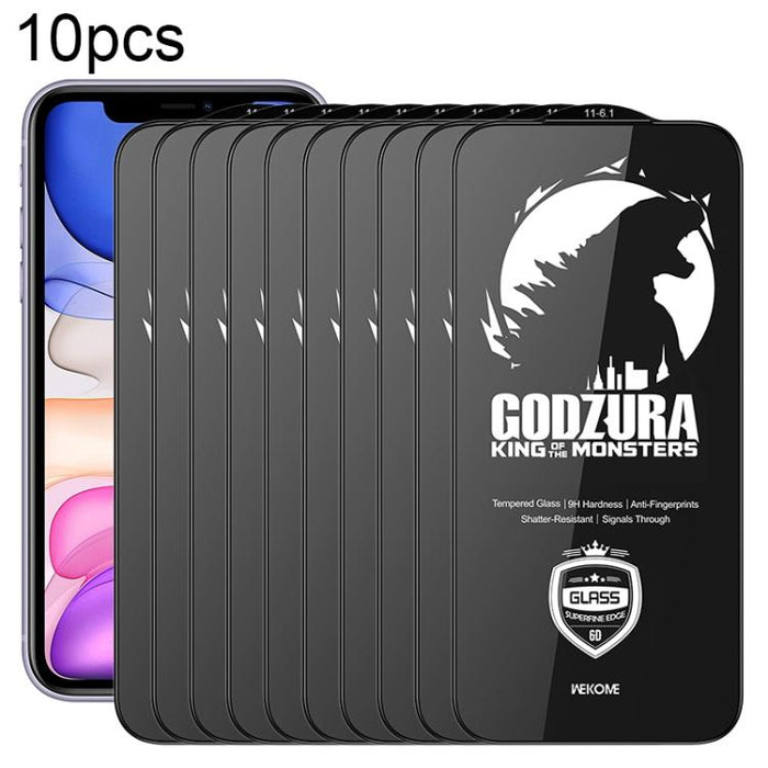 WK WTP-124 10pcs 6D Curved Ultra-Fine Edge HD Full-Screen Tempered Glass Film, For iPhone 17 Pro Max, For iPhone 17 Pro, For iPhone 16 Pro / 17, For iPhone Air, For iPhone 16 Pro Max, For iPhone 16 Plus / 15 Plus, For iPhone 16 / 15, For iPhone 15 Pro ...