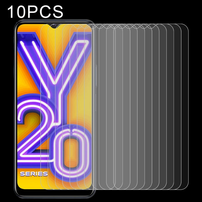 10 PCS 0.26mm 9H 2.5D Película de vidrio templado, For Vivo V17 Neo (10 PCS), For Vivo Y7s (10 PCS), For Vivo Y20 (10 PCS), For Vivo Y50 (10 PCS), For Vivo Y70s (10 PCS), For Vivo Y91i (India) (10 PCS), For Vivo Z5 (10 PCS), For Huawei Y8s (10 PCS)    ...