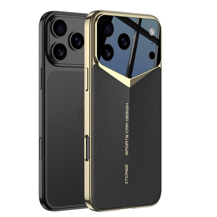 Funda para teléfono de cuero liso GKK Blade Phantom, For iPhone 17 Pro Max, For iPhone 17 Pro