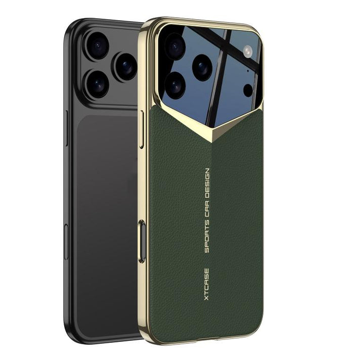 Funda para teléfono de cuero liso GKK Blade Phantom, For iPhone 17 Pro Max, For iPhone 17 Pro