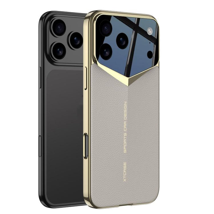 Funda para teléfono de cuero liso GKK Blade Phantom, For iPhone 17 Pro Max, For iPhone 17 Pro