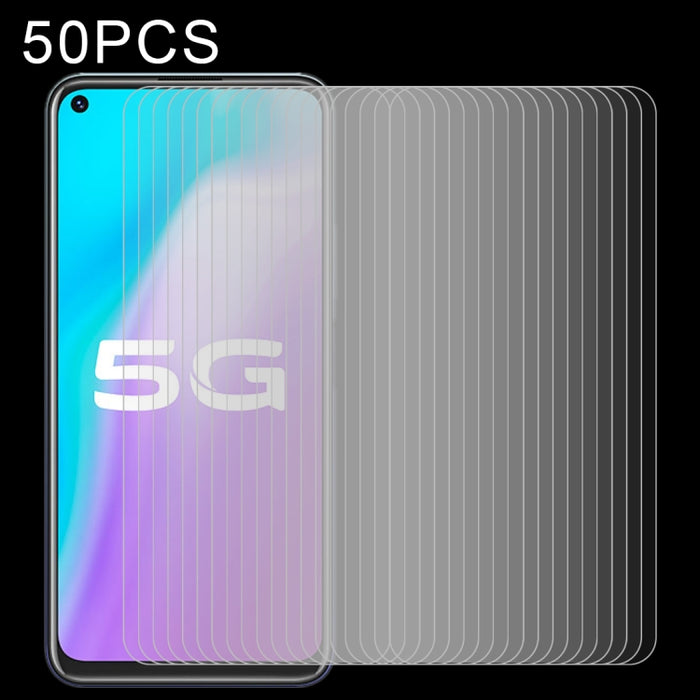 50 PCS 0.26mm 9H 2.5D Película de vidrio templado, For Vivo V17 Neo (50 PCS), For Vivo Y7s (50 PCS), For Vivo Y20 (50 PCS), For Vivo Y50 (50 PCS), For Vivo Y70s (50 PCS), For Vivo Y91i (India) (50 PCS), For Vivo Z5 (50 PCS), For Huawei Y8s (50 PCS)    ...