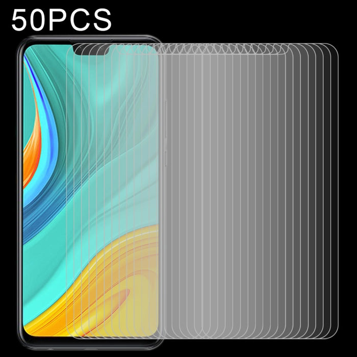 50 PCS 0.26mm 9H 2.5D Película de vidrio templado, For Vivo V17 Neo (50 PCS), For Vivo Y7s (50 PCS), For Vivo Y20 (50 PCS), For Vivo Y50 (50 PCS), For Vivo Y70s (50 PCS), For Vivo Y91i (India) (50 PCS), For Vivo Z5 (50 PCS), For Huawei Y8s (50 PCS)    ...