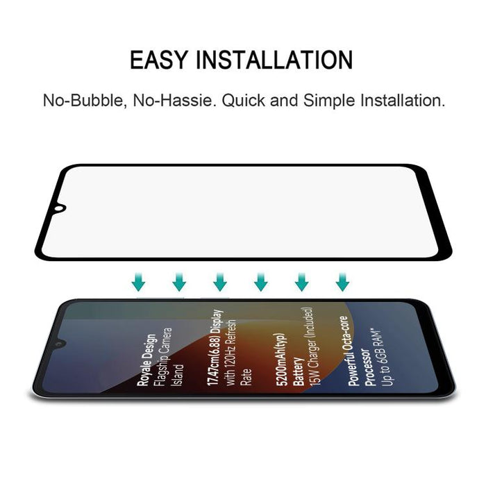 25 láminas de vidrio templado con impresión serigráfica de pantalla completa de aluminio de alta calidad, For Redmi 17C 4G, For Xiaomi Poco C81x 4G, For Xiaomi Poco M8s 5G, For Xiaomi Poco C81 Pro 4G, For Redmi A7 Pro 171mm / Poco C85x 5G              ...