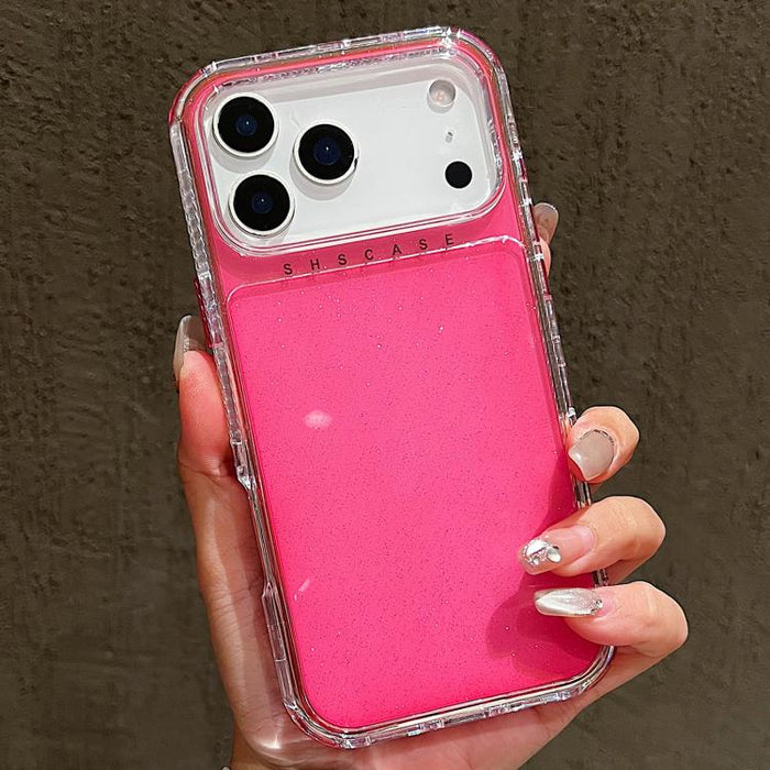 Glitter Powder 3-in-1 TPU + PC Phone Case, For iPhone 17 Pro Max, For iPhone 17 Pro