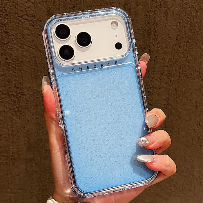 Glitter Powder 3-in-1 TPU + PC Phone Case, For iPhone 17 Pro Max, For iPhone 17 Pro