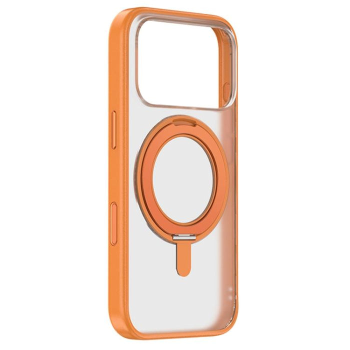 ZGA Feitian 360 Rotation Holder Magsafe PC Hybrid TPU Phone Case, For iPhone 17 Pro Max, For iPhone 17 Pro