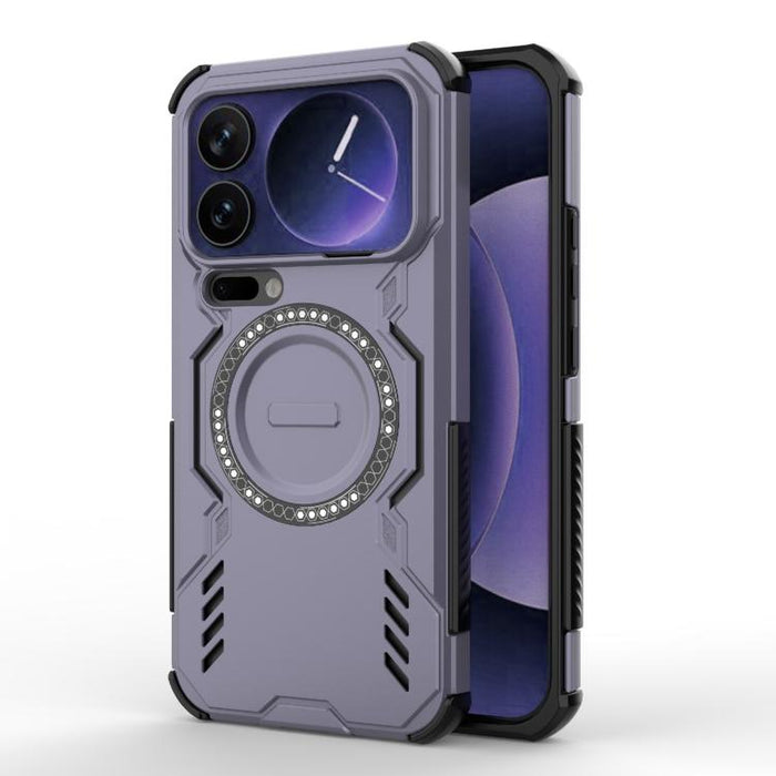 Funda para teléfono antigolpes con anillo magnético Butterfly Armor MagSafe, For Xiaomi 17T Pro 5G Global, For Xiaomi 17T 5G Global, For Xiaomi 17 Pro Max 5G, For Xiaomi 17 Pro 5G, For Xiaomi 17 5G, For Xiaomi Poco M7 4G 169mm, For Xiaomi 15 Ultra 5G  ...