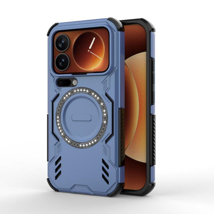 Funda para teléfono antigolpes con anillo magnético Butterfly Armor MagSafe, For Xiaomi 17T Pro 5G Global, For Xiaomi 17T 5G Global, For Xiaomi 17 Pro Max 5G, For Xiaomi 17 Pro 5G, For Xiaomi 17 5G, For Xiaomi Poco M7 4G 169mm, For Xiaomi 15 Ultra 5G  ...
