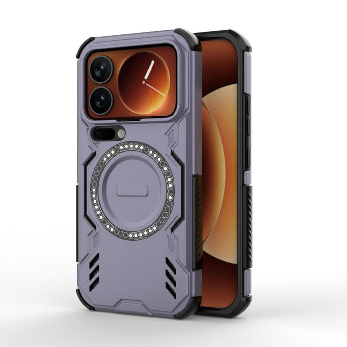 Funda para teléfono antigolpes con anillo magnético Butterfly Armor MagSafe, For Xiaomi 17T Pro 5G Global, For Xiaomi 17T 5G Global, For Xiaomi 17 Pro Max 5G, For Xiaomi 17 Pro 5G, For Xiaomi 17 5G, For Xiaomi Poco M7 4G 169mm, For Xiaomi 15 Ultra 5G  ...