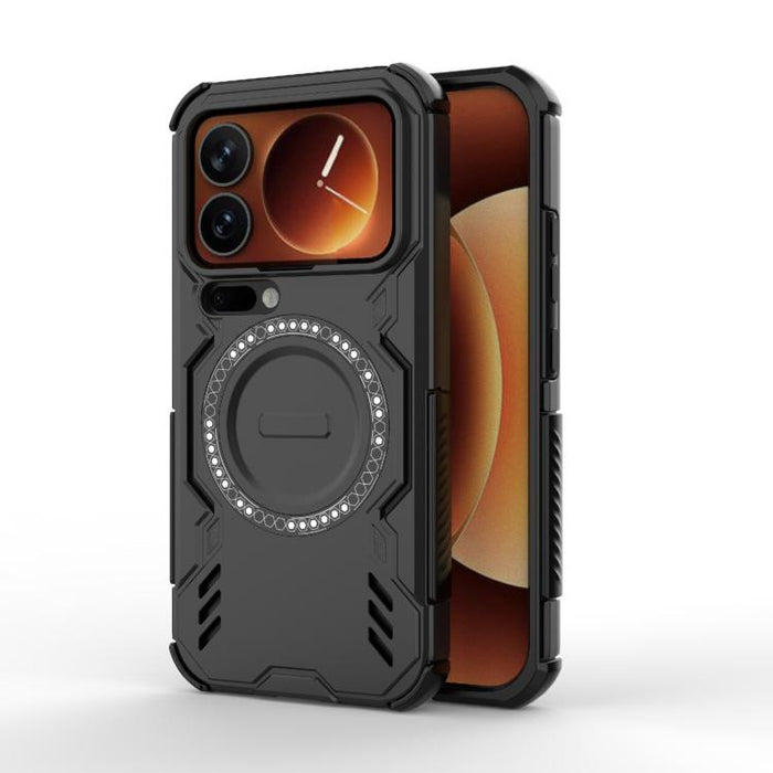 Funda para teléfono antigolpes con anillo magnético Butterfly Armor MagSafe, For Xiaomi 17T Pro 5G Global, For Xiaomi 17T 5G Global, For Xiaomi 17 Pro Max 5G, For Xiaomi 17 Pro 5G, For Xiaomi 17 5G, For Xiaomi Poco M7 4G 169mm, For Xiaomi 15 Ultra 5G  ...