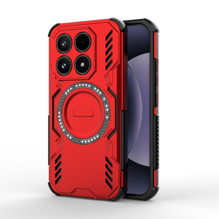 Funda para teléfono antigolpes con anillo magnético Butterfly Armor MagSafe, For Xiaomi 17T Pro 5G Global, For Xiaomi 17T 5G Global, For Xiaomi 17 Pro Max 5G, For Xiaomi 17 Pro 5G, For Xiaomi 17 5G, For Xiaomi Poco M7 4G 169mm, For Xiaomi 15 Ultra 5G  ...
