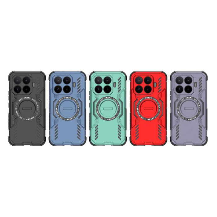 Funda para teléfono antigolpes con anillo magnético Butterfly Armor MagSafe, For Xiaomi 17T Pro 5G Global, For Xiaomi 17T 5G Global, For Xiaomi 17 Pro Max 5G, For Xiaomi 17 Pro 5G, For Xiaomi 17 5G, For Xiaomi Poco M7 4G 169mm, For Xiaomi 15 Ultra 5G  ...