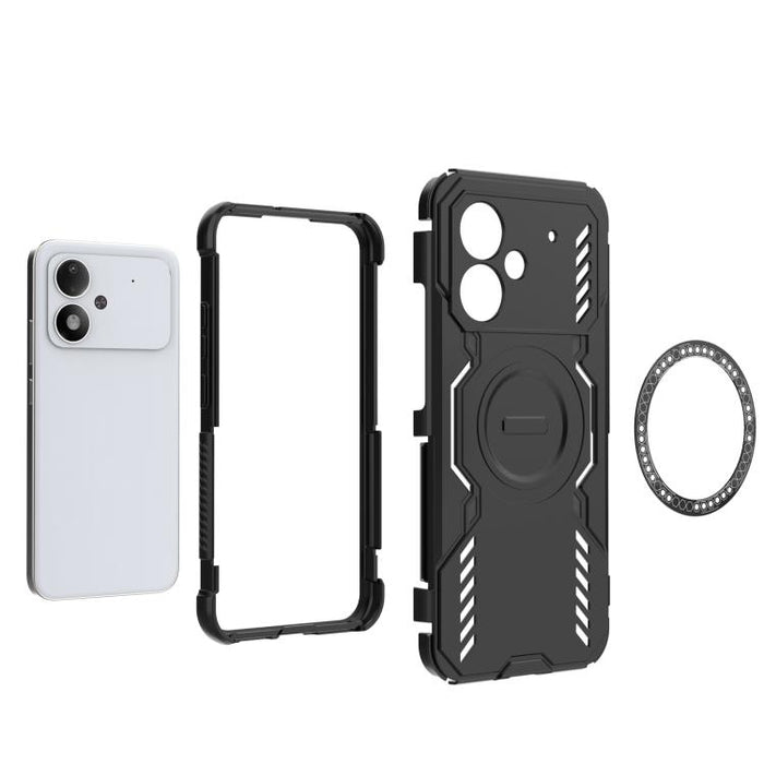 Funda para teléfono antigolpes con anillo magnético Butterfly Armor MagSafe, For Xiaomi 17T Pro 5G Global, For Xiaomi 17T 5G Global, For Xiaomi 17 Pro Max 5G, For Xiaomi 17 Pro 5G, For Xiaomi 17 5G, For Xiaomi Poco M7 4G 169mm, For Xiaomi 15 Ultra 5G  ...