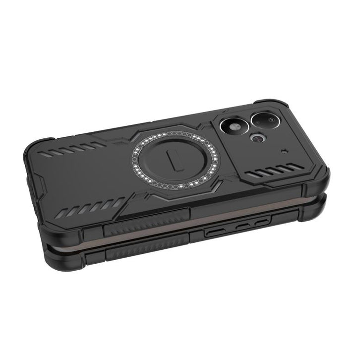 Funda para teléfono antigolpes con anillo magnético Butterfly Armor MagSafe, For Xiaomi 17T Pro 5G Global, For Xiaomi 17T 5G Global, For Xiaomi 17 Pro Max 5G, For Xiaomi 17 Pro 5G, For Xiaomi 17 5G, For Xiaomi Poco M7 4G 169mm, For Xiaomi 15 Ultra 5G  ...