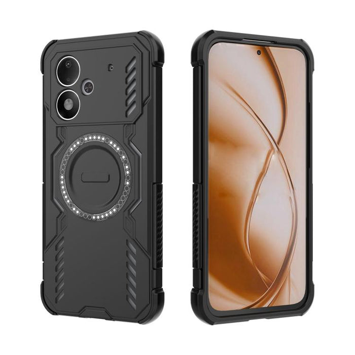 Funda para teléfono antigolpes con anillo magnético Butterfly Armor MagSafe, For Xiaomi 17T Pro 5G Global, For Xiaomi 17T 5G Global, For Xiaomi 17 Pro Max 5G, For Xiaomi 17 Pro 5G, For Xiaomi 17 5G, For Xiaomi Poco M7 4G 169mm, For Xiaomi 15 Ultra 5G  ...